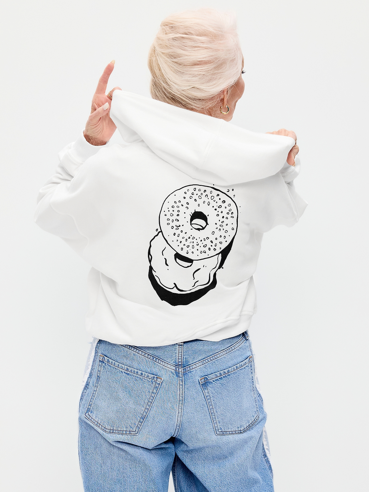 Old Navy x The Devil Wears Prada SoComfy Oversized Pullover Hoodie