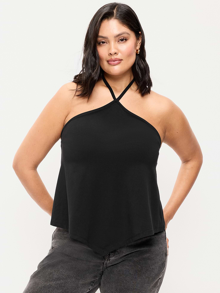 Image 8 of 9, Handkerchief Halter Top