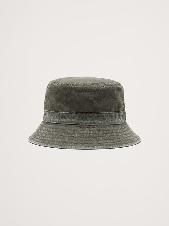 Cotton Canvas Bucket Hat