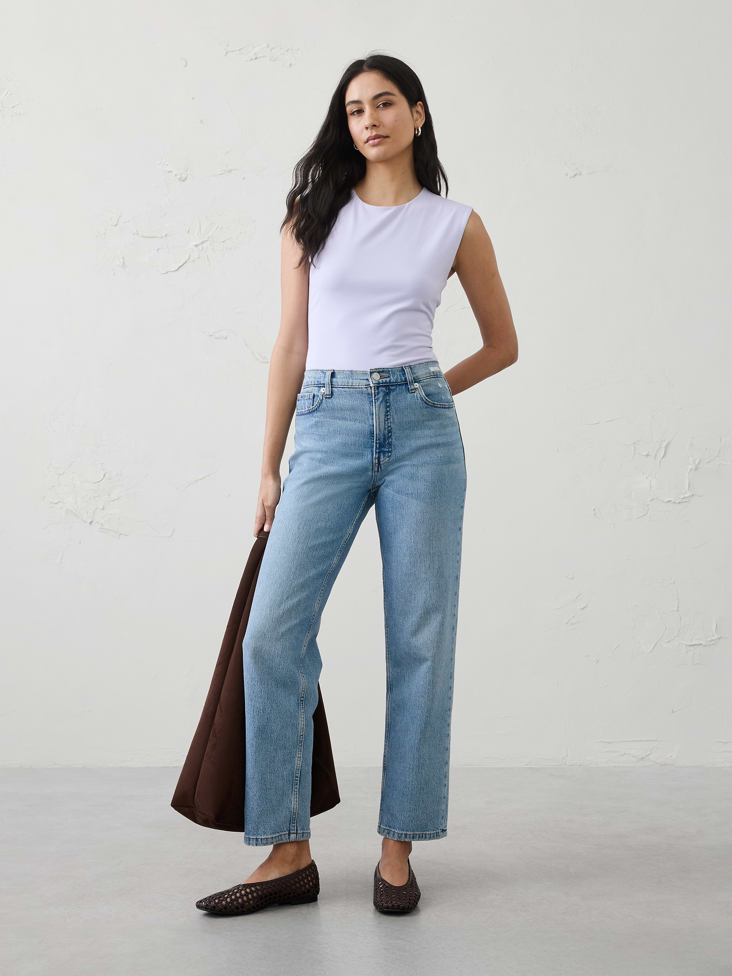 Image number 1 showing, Soft Stretch Crew-Neck T-Shirt