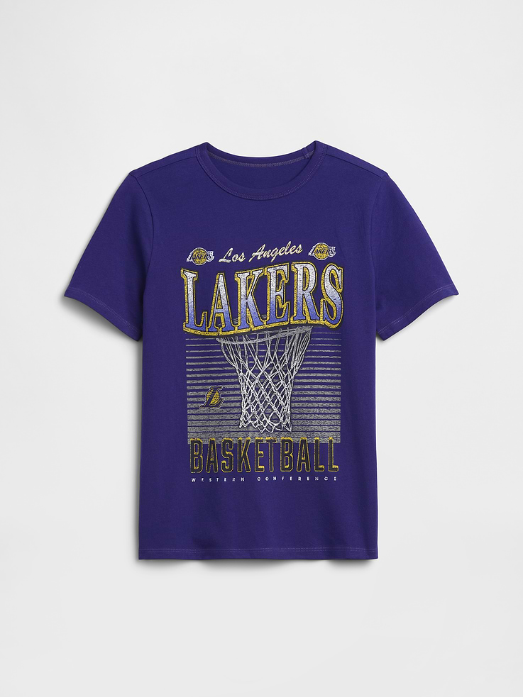 Image number 1 showing, GapKids NBA Los Angeles Lakers Graphic T-Shirt