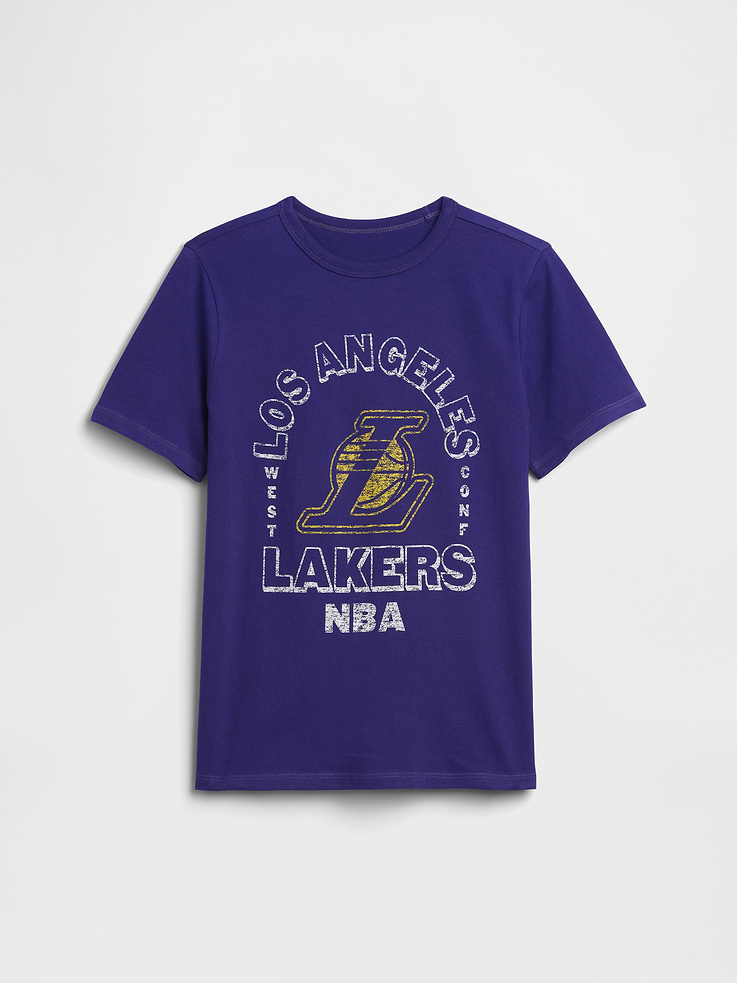 Image 1 of 3, Soft jersey knit., Short sleeves., Crewneck., Graphic at front., Product #1178592