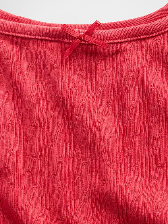 Kids Pointelle Tank Top