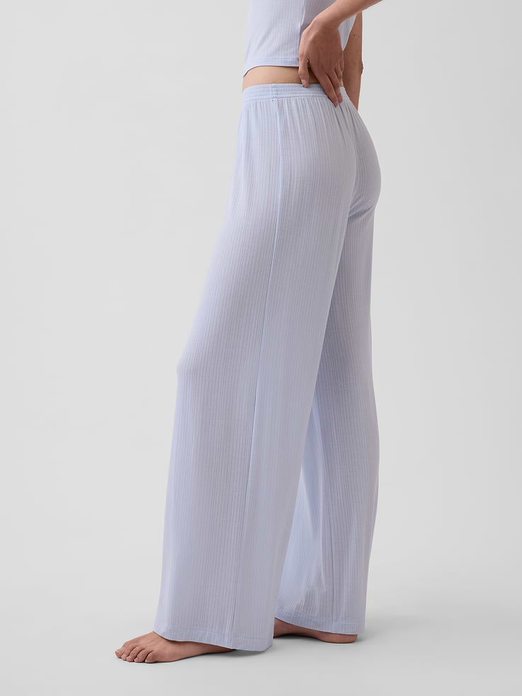 Image number 3 showing, SoftMade Modal Rib PJ Pants