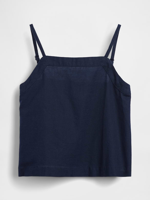 Kids Linen-Cotton Tank Top