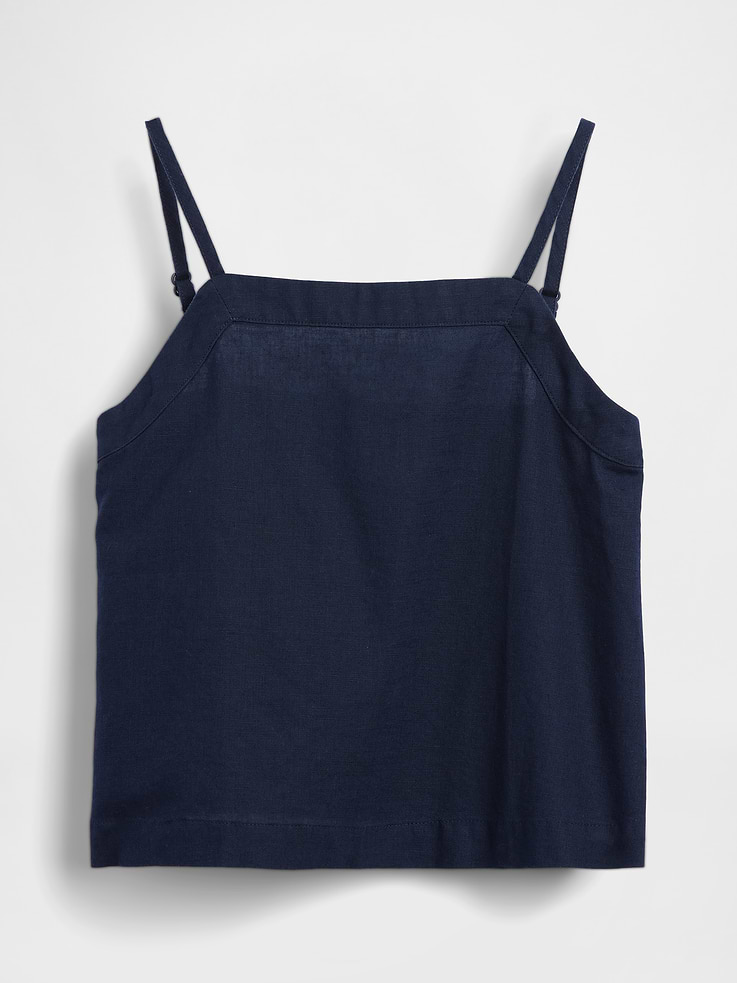 Image number 2 showing, Kids Linen-Cotton Tank Top