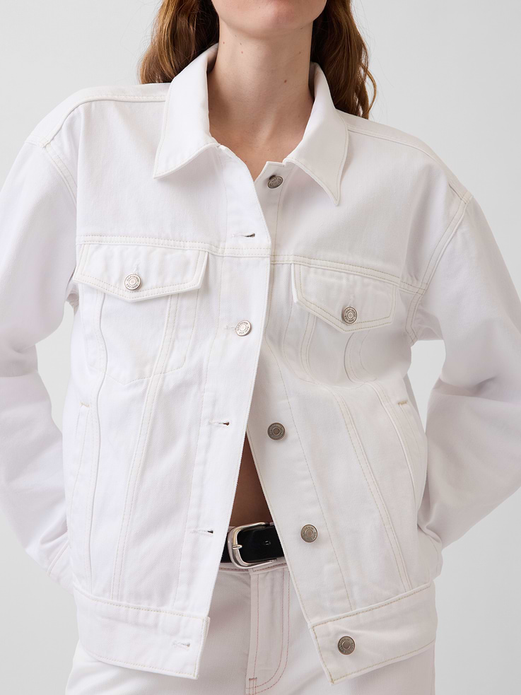 Image number 4 showing, Oversized Icon Denim Jacket