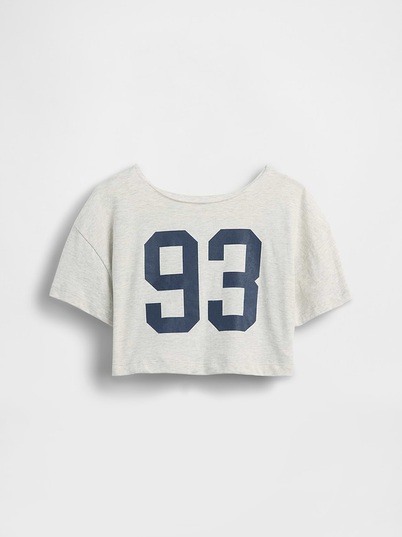 Kids Oversized Wide-Neck T-Shirt