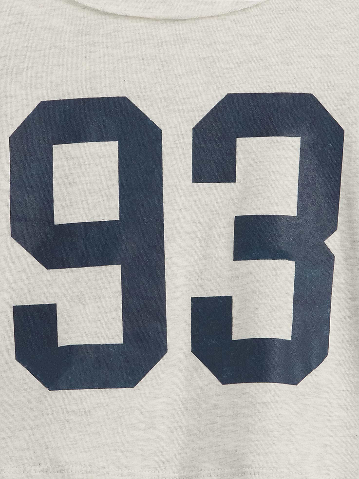 Image number 4 showing, Kids Oversized Wide-Neck T-Shirt