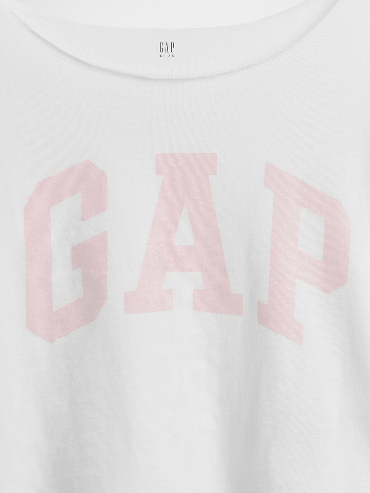 Image number 4 showing, Kids Oversized Wide-Neck T-Shirt