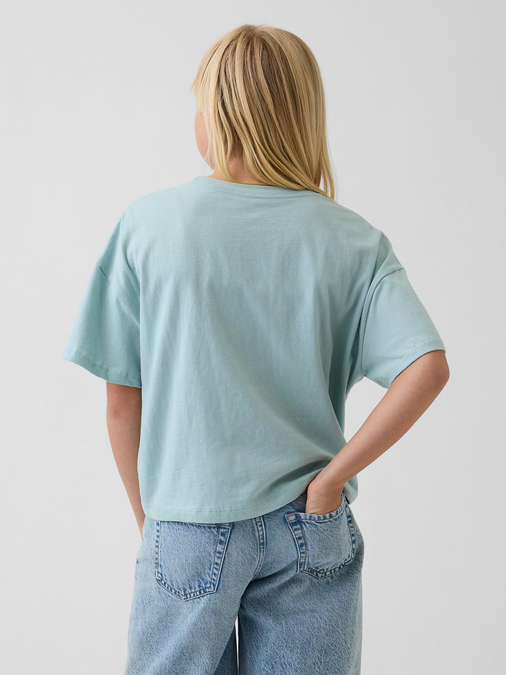 Image number 3 showing, Kids Oversized Boxy T-Shirt