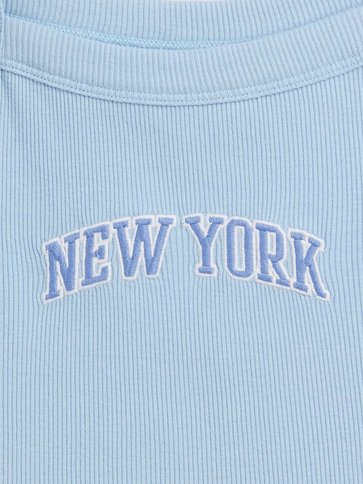 Image number 4 showing, Kids Rib Square-Neck Tank Top