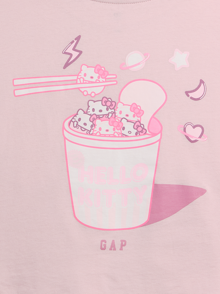 Image number 5 showing, Kids Hello Kitty Oversized Boxy T-Shirt