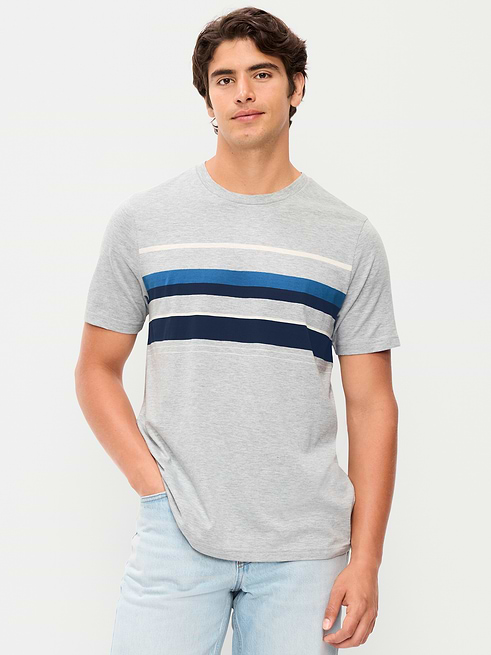Crew Crew-Neck Striped T-Shirt on clearance at Old Navy — 50% off