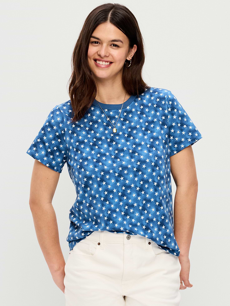 Image number 5 showing, EveryWear Crew-Neck Printed T-Shirt