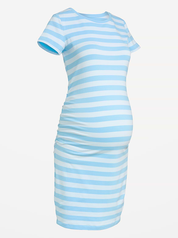 plus size denim maxi dress Standards & Practices Tencel DenimTulip Hem Wrap Buy Threadbare Blue 100% Champagne  (Wheat) Size:1/33