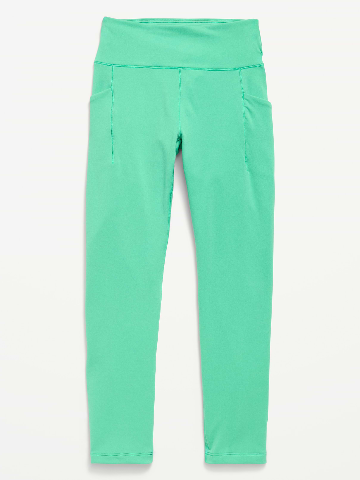 Image number 4 showing, High-Waisted StudioSmooth 7/8 Leggings for Girls