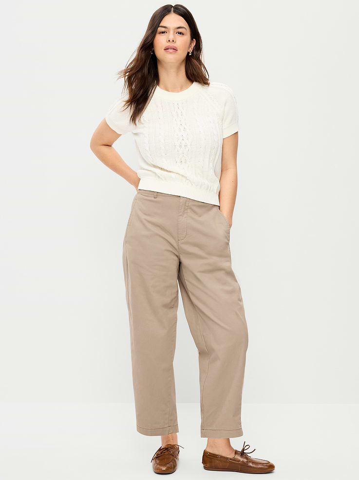Image number 5 showing, High-Waisted OGC Chino Tapered Straight Pants
