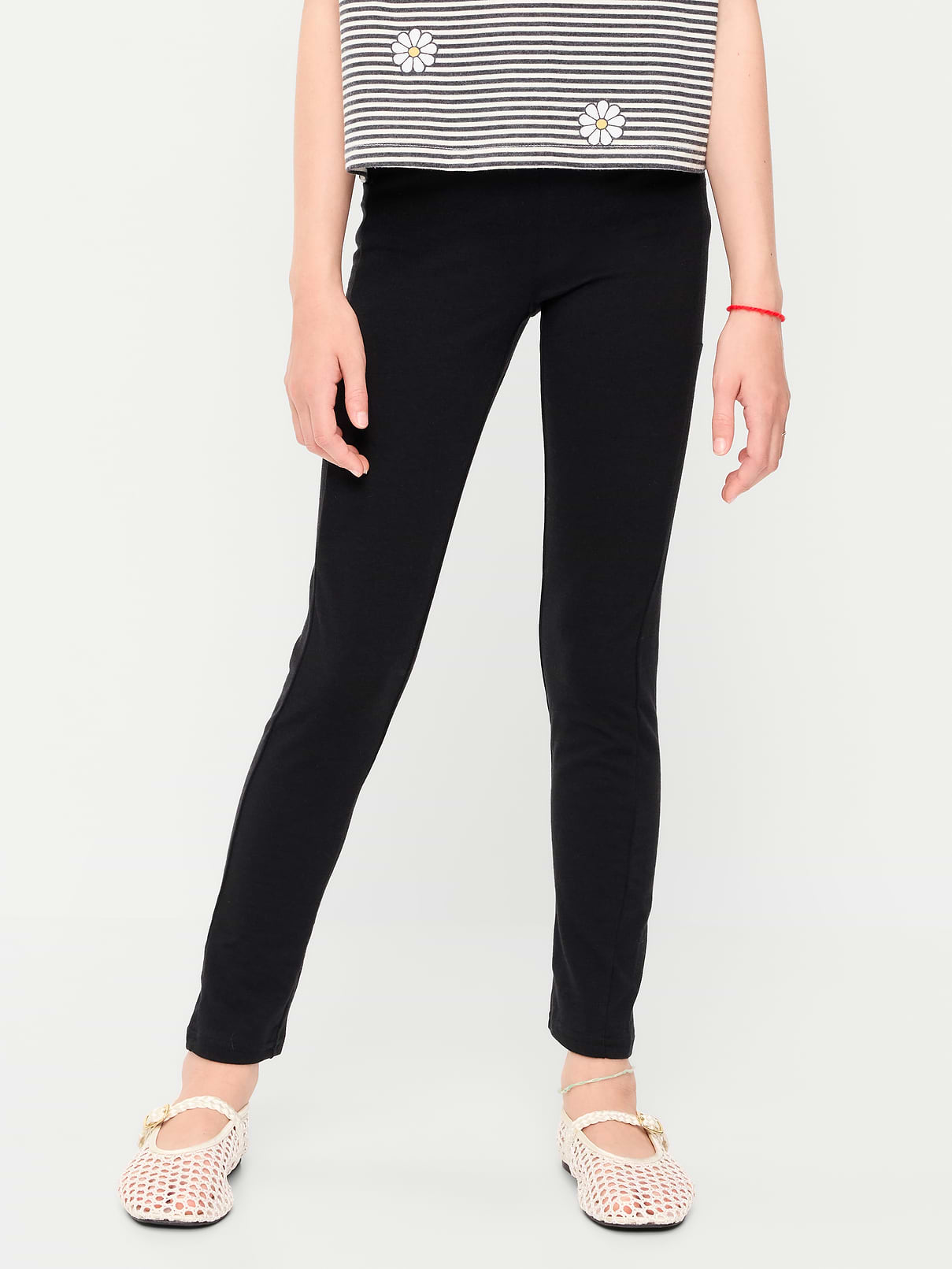 Side-Pocket Leggings for Girls