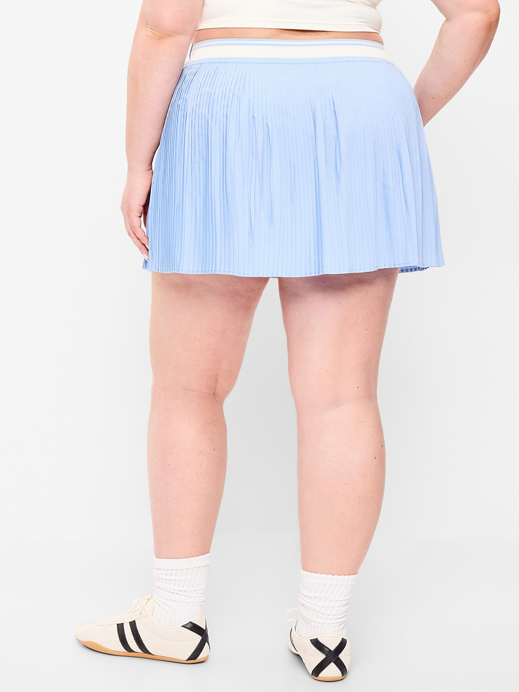 Image number 5 showing, Extra High-Waisted Micro-Pleated Skort