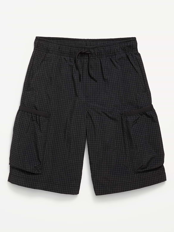 Below Knee Super Baggy Ripstop Cargo Shorts for Boys
