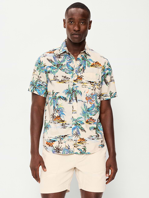 Classic Classic Fit Everyday Shirt on clearance at Old Navy — 40% off