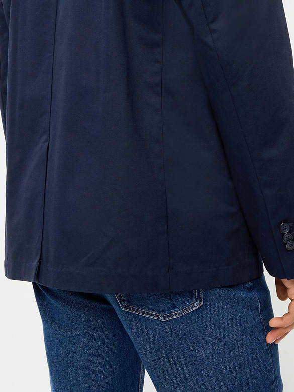 Oversized Twill Blazer