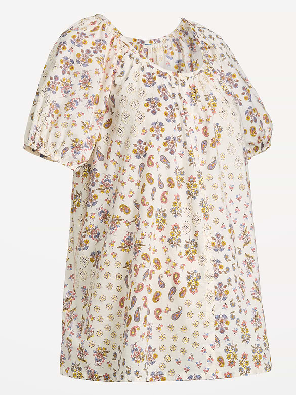 Maternity Airy Button-Down Top
