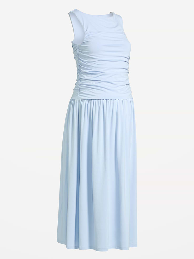 Image number 4 showing, Maternity Drop-Waist Fit & Flare Dress