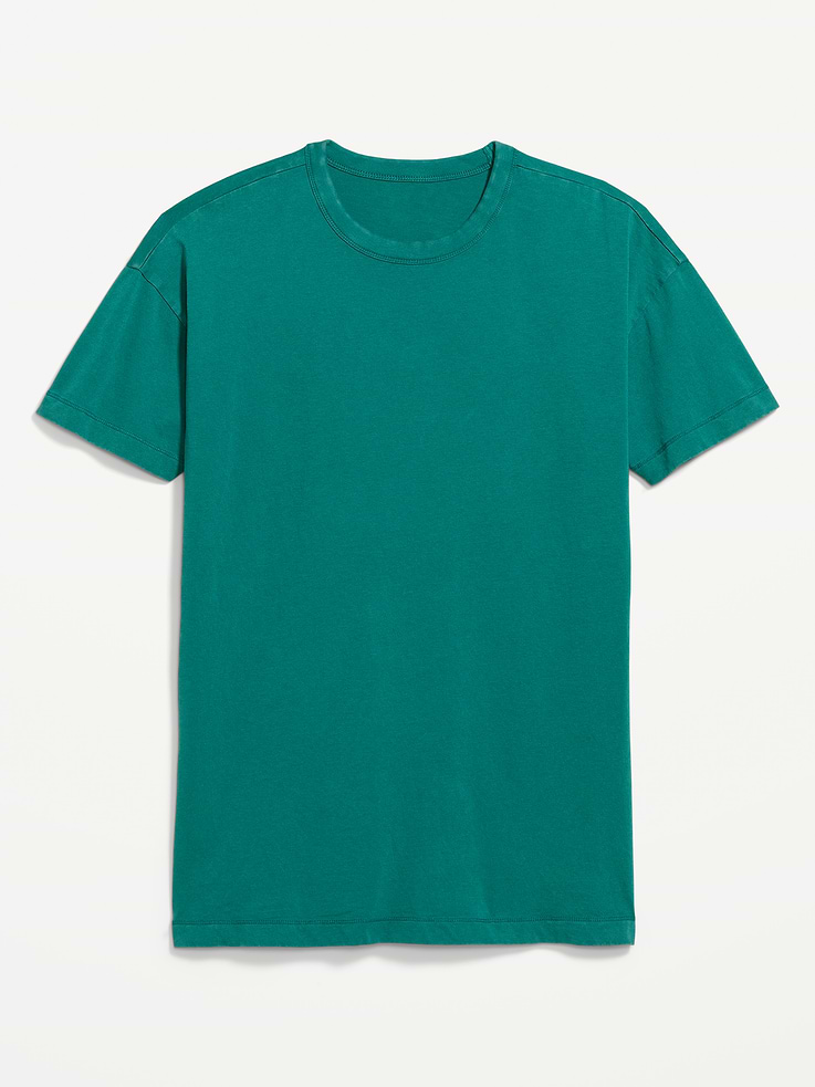 L'image numéro 4 présente T-shirt long passe-partout surdimensionné