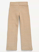 Image number 3 showing, Low-Rise Jacquard Knit Pants for Girls