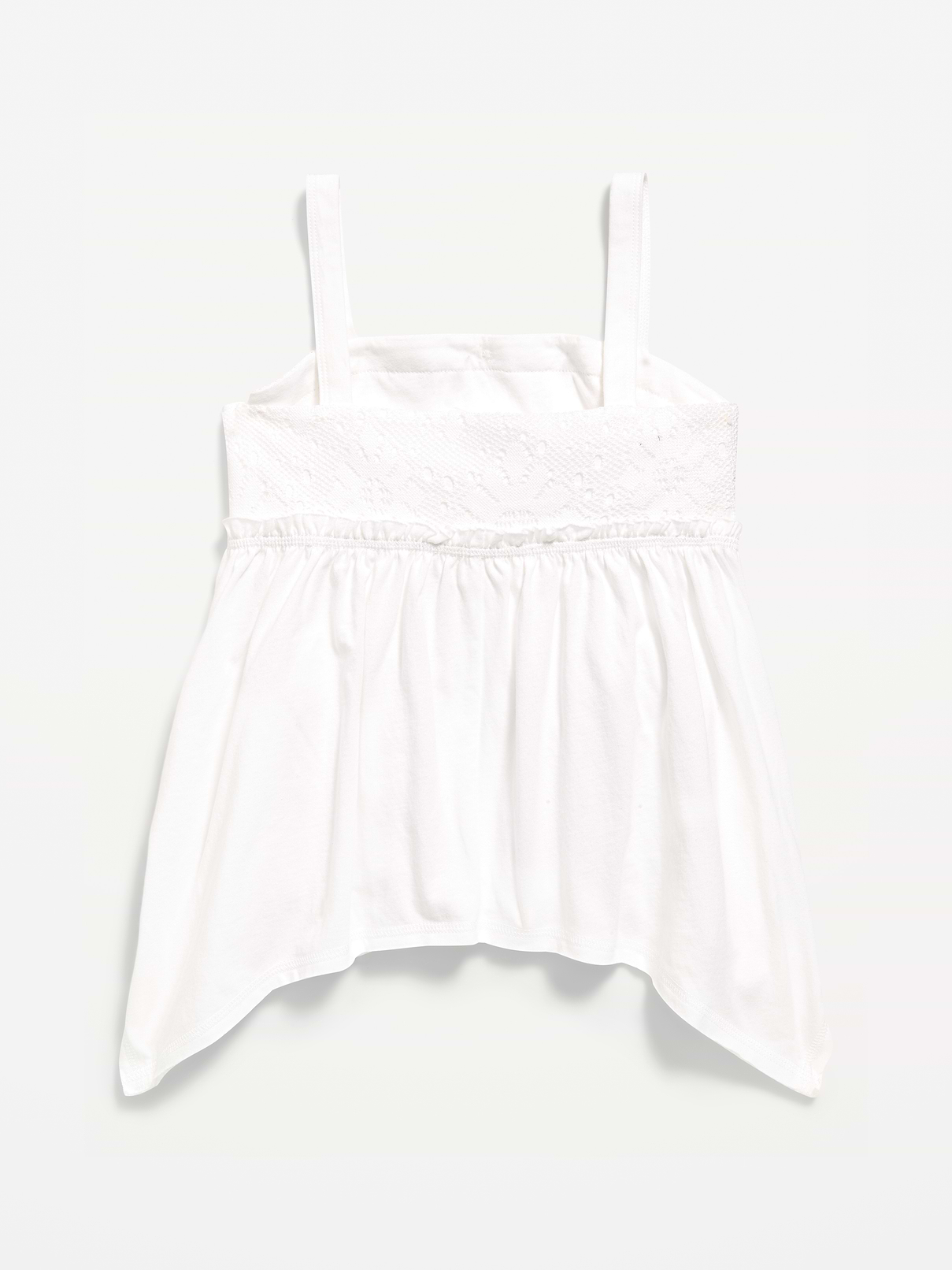 Image number 2 showing, Sleeveless Handkerchief Hem Top for Girls