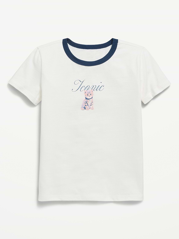 Short-Sleeve Graphic T-Shirt for Girls