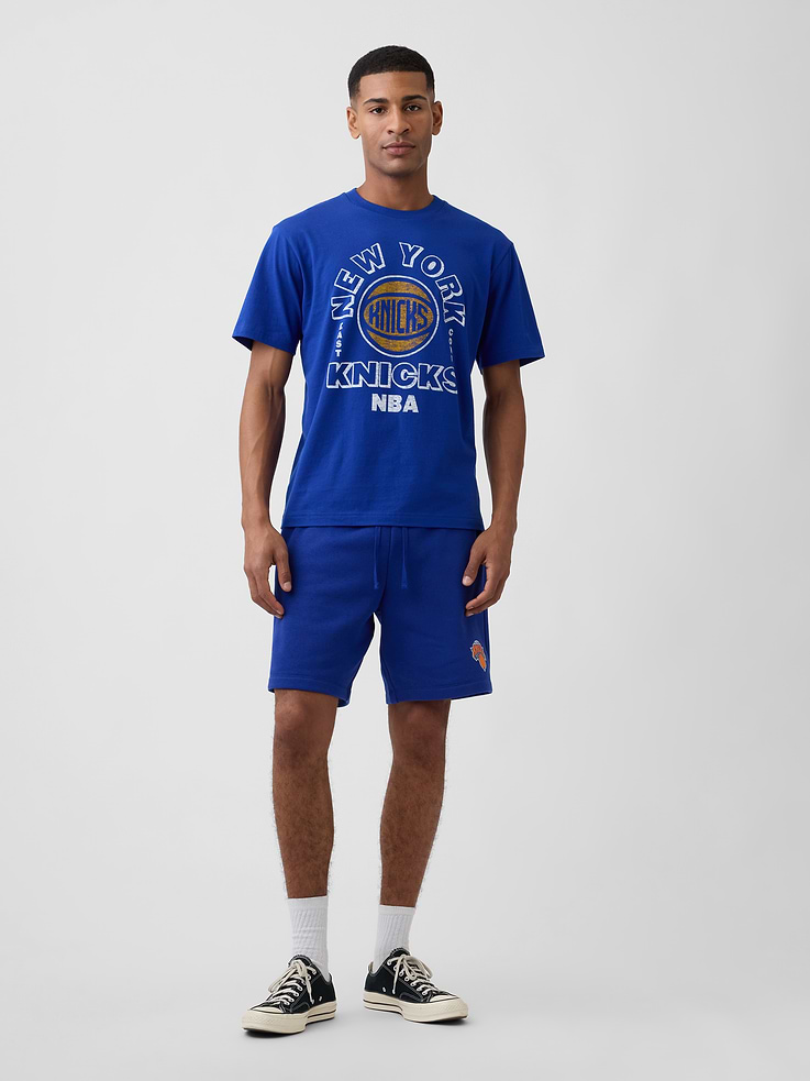 Image 3 of 6, Adult NBA New York Knicks Relaxed Graphic T-Shirt