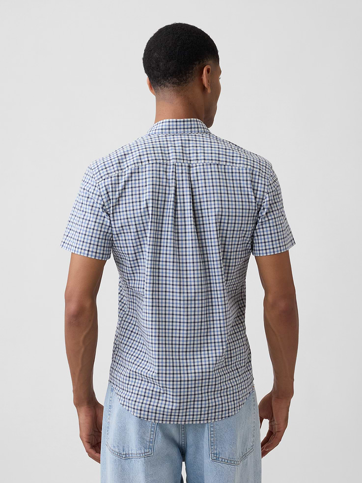 Image number 2 showing, Stretch Poplin Shirt in Standard Fit