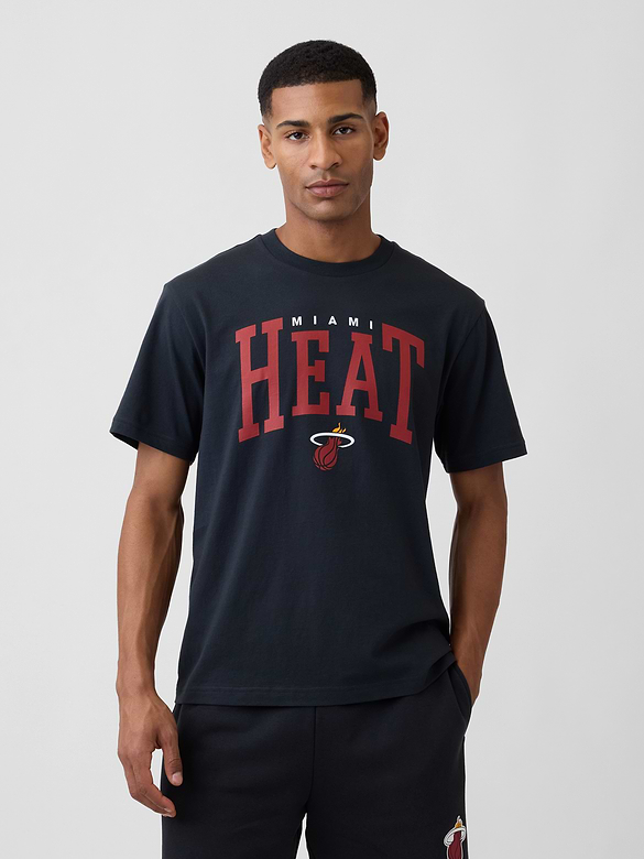 Adult NBA Miami Heat Relaxed Graphic T-Shirt