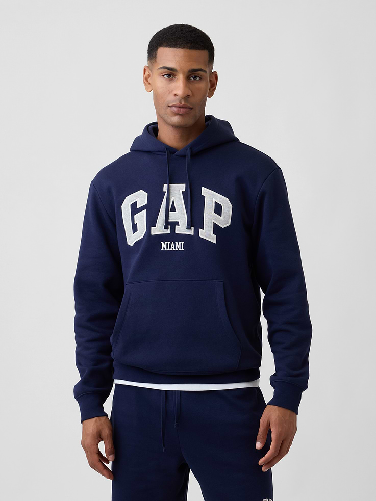 Image number 1 showing, Relaxed Gap City Logo Hoodie