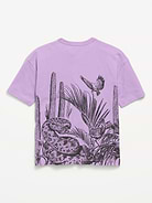 Image 3 of 3, Oversized Short-Sleeve Graphic T-Shirt for Boys