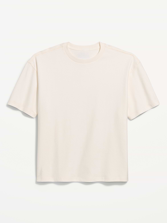 Oversized Heavyweight Garment-Washed T-Shirt