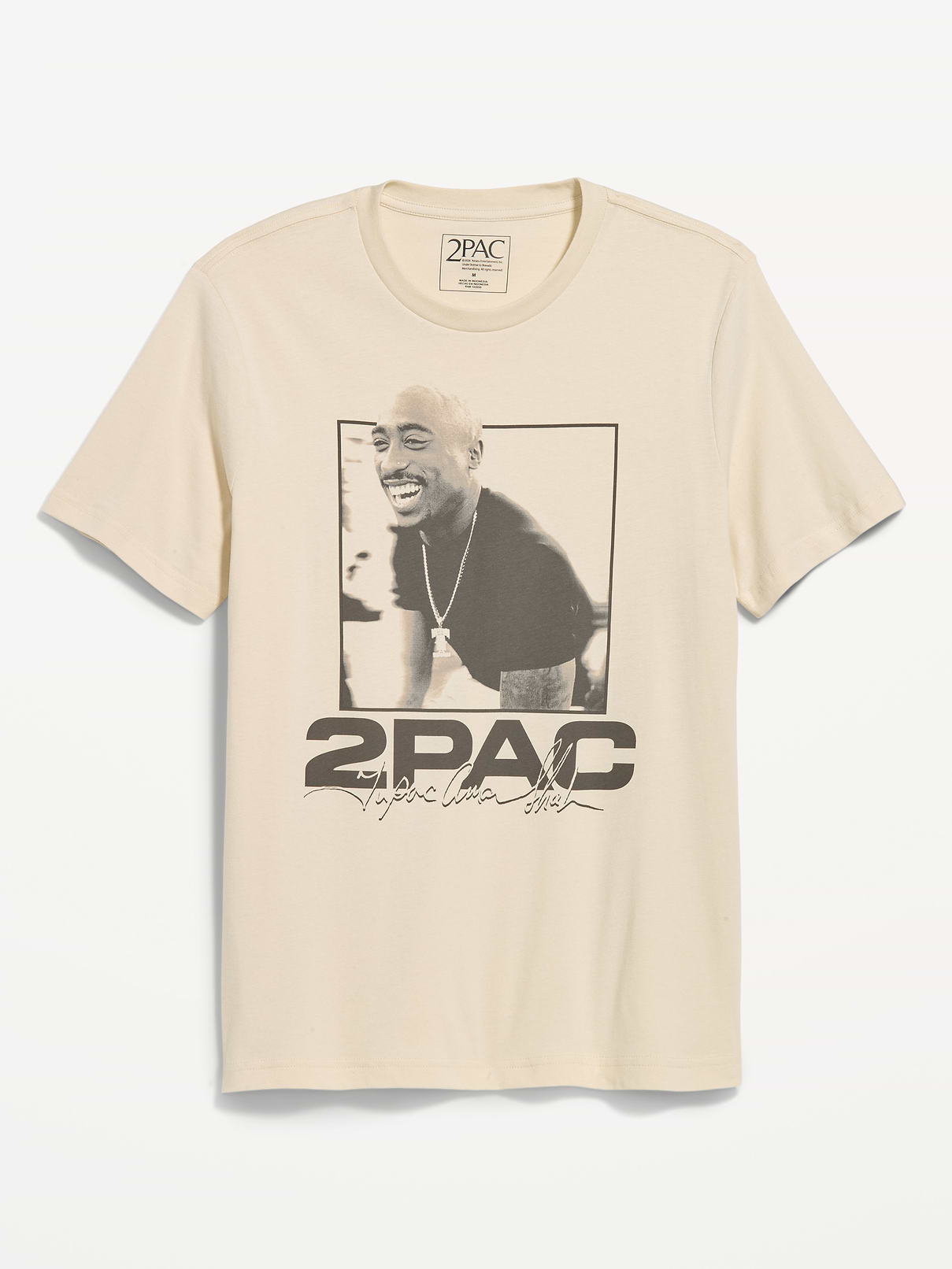 L'image numéro 1 présente T-shirt à imprimé Tupac