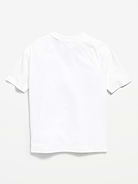 Image number 2 showing, Short-Sleeve Graphic Rashguard Swim Top for Boys
