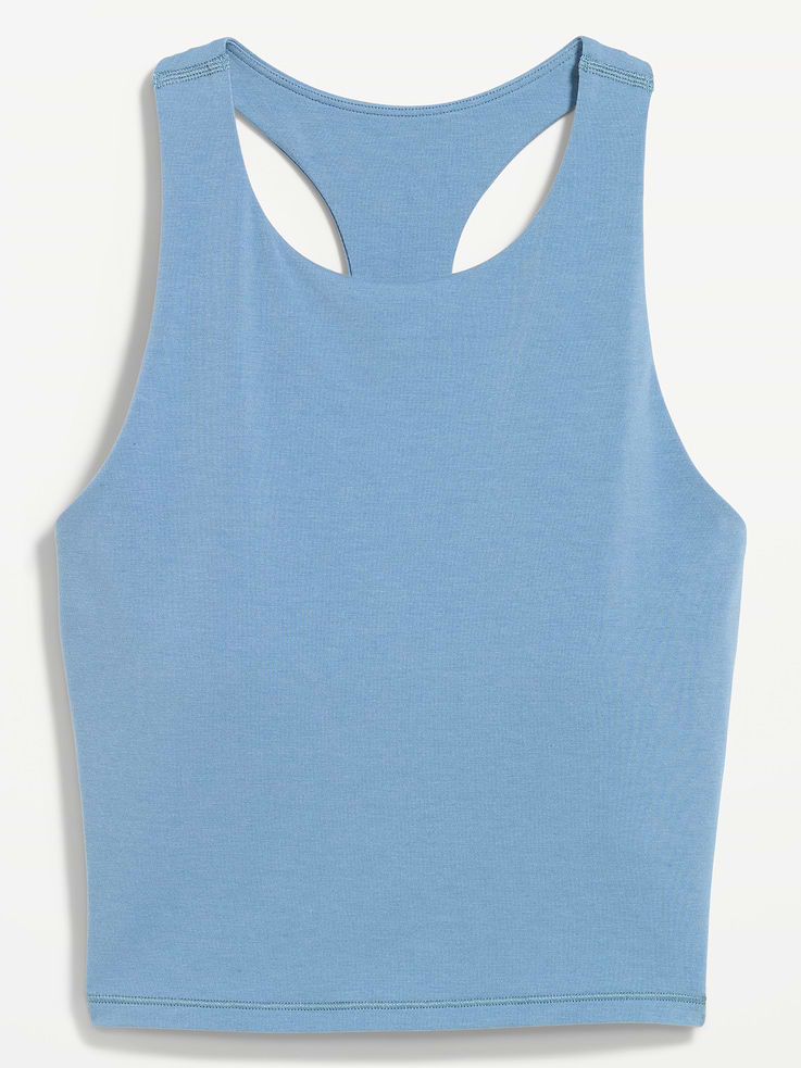 Image number 3 showing, Light Support PowerChill High-Neck Racerback Sports Bra