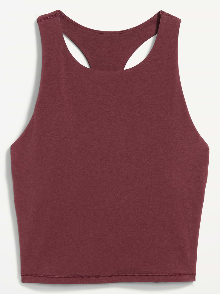 Image number 4 showing, Light Support PowerChill High-Neck Racerback Sports Bra