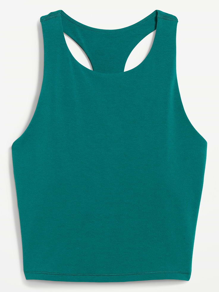 Image number 4 showing, Light Support PowerChill High-Neck Racerback Sports Bra
