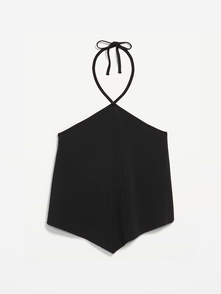 Image 5 of 9, Handkerchief Halter Top