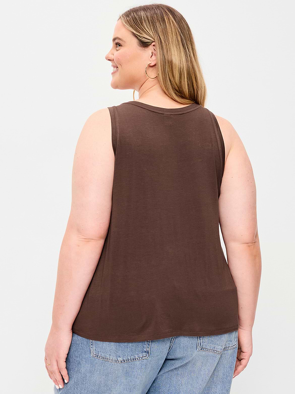 Luxe Scoop-Neck Tank Top