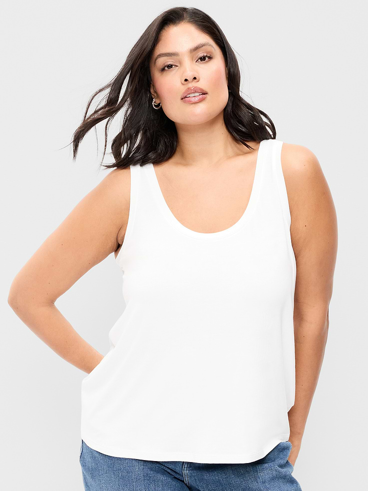 Image number 7 showing, Luxe Scoop-Neck Tank Top