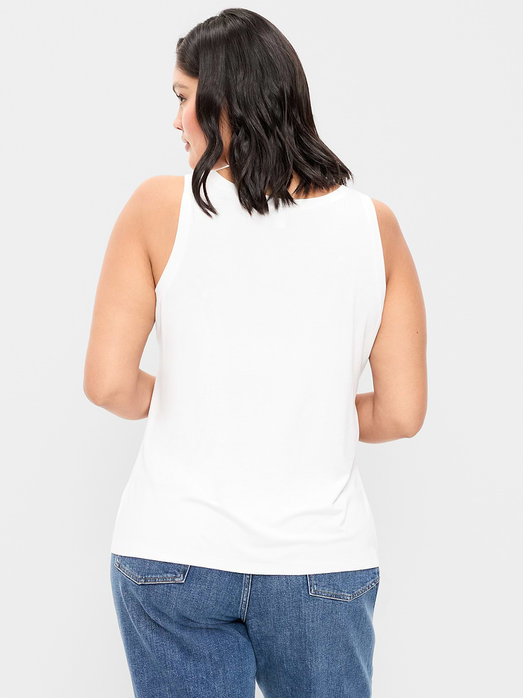 Image number 8 showing, Luxe Scoop-Neck Tank Top
