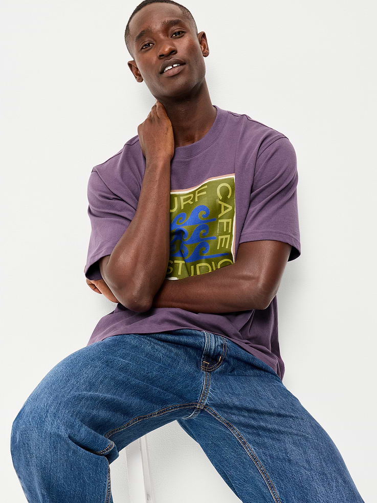 Image number 3 showing, Heavyweight Graphic T-Shirt