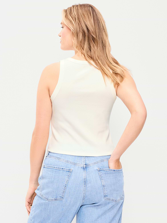 Camisole courte moulante